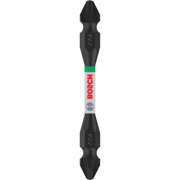Bosch PRO Impact Schrauberbit mit Doppelklingen und Pick and Click-Einsätzen PZ2 65 mm - 2608522549