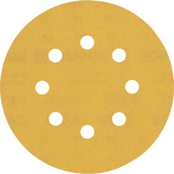 Bosch 50x Expert C470 Schleifpapier mit 8 Löchern für Exzenterschleifer 125 mm G 320 - 2608900915