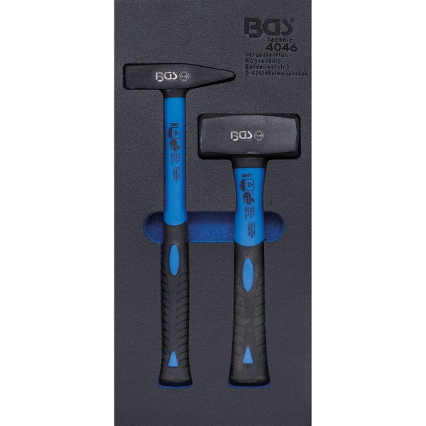 BGS technic Hammer Set, bestehend aus Schlosserhammer und Schonhammer