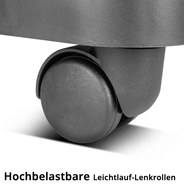 Hochbelastbare Lenkrolle mit leichtem Lauf