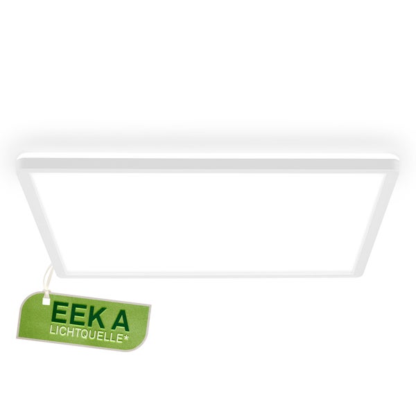 Rechteckiges LED Deckenpaneel mit Energieeffizienzklasse A