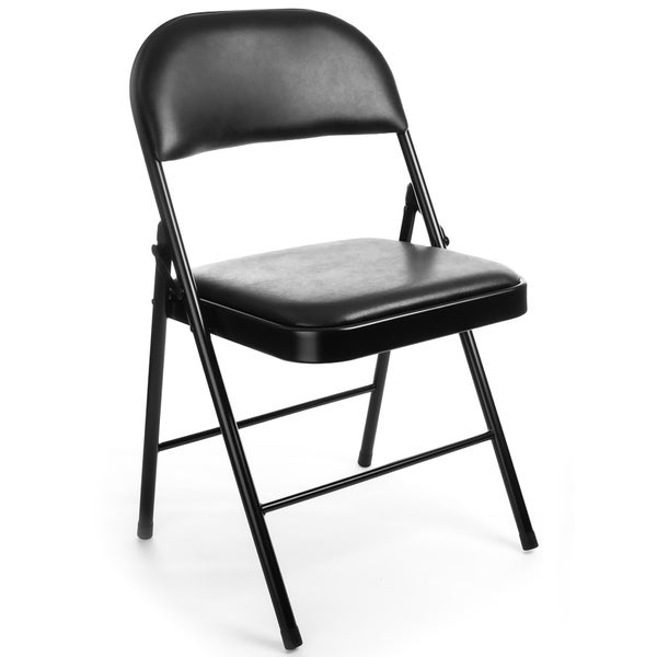 Schwarzer Klappstuhl