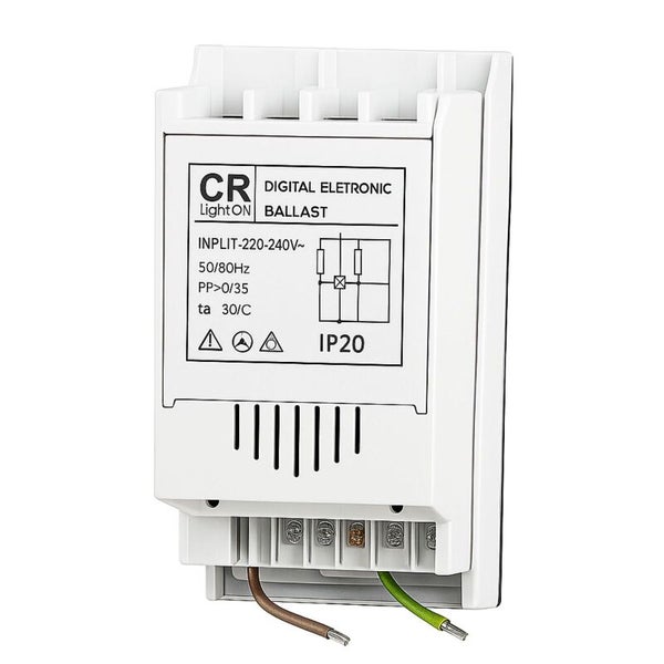 CR Digitales elektronisches Vorschaltgerät LightON 220 bis 240 Volt mit Schutzart IP20.