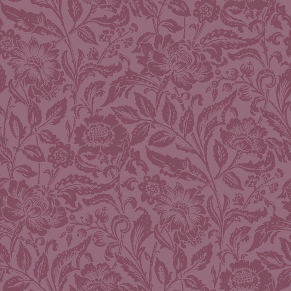 Blumentapete mit floralem Muster