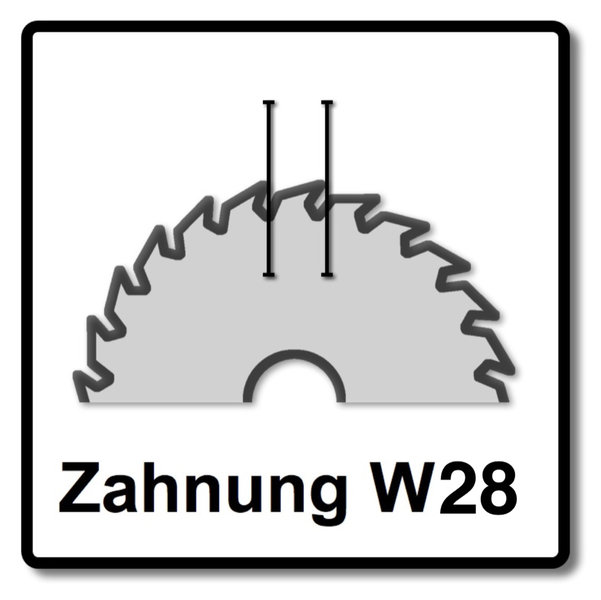 Festool Kreissägeblatt Wood Universal HW 160 x 1,8 x 20 W28 2 Stk. ( 2x 205551 ) für Tauchsägen TS 55 F, TSC 55 K & Handkreissägen HK 55, HKC 55