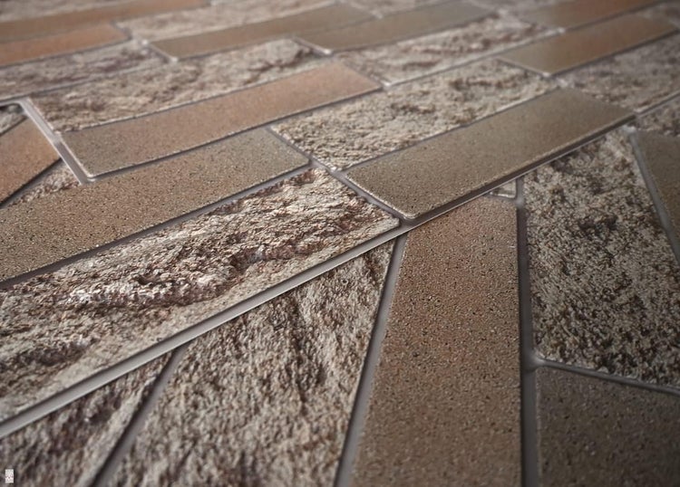0,4m² 3D PVC Kunststoff Verkleidung Paneele Steinoptik Wandpaneele Wandverkleidung Decke Deckenpaneele Fliesen Imitat  (Facing Brick)