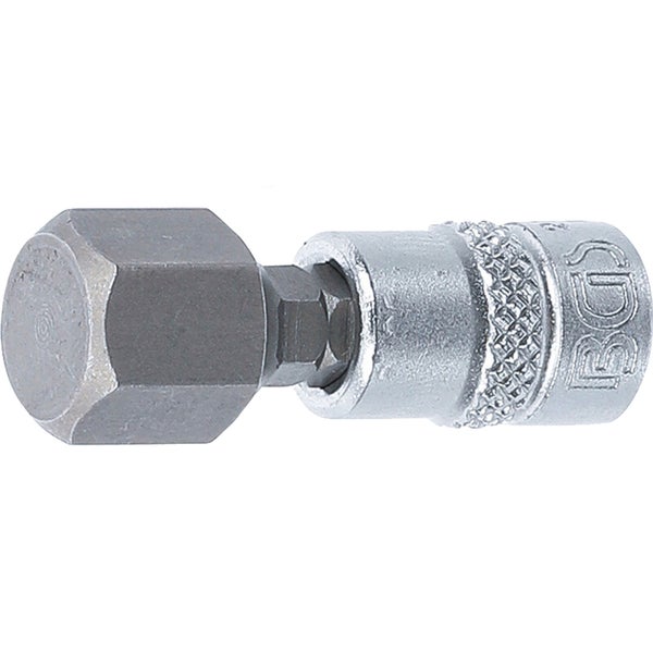 BGS Bit-Einsatz Antrieb Innenvierkant 6,3 mm (1/4) Innensechskant 12 mm - 2161-12