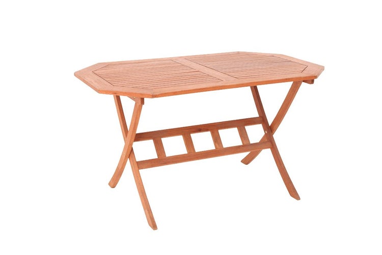 Gartentisch, klappbar, 135 x 85 cm, Eukalyptus