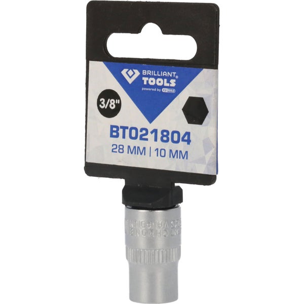 BRILLIANT TOOLS 3/8 Sechskant-Stecknuss 10 mm - BT021804