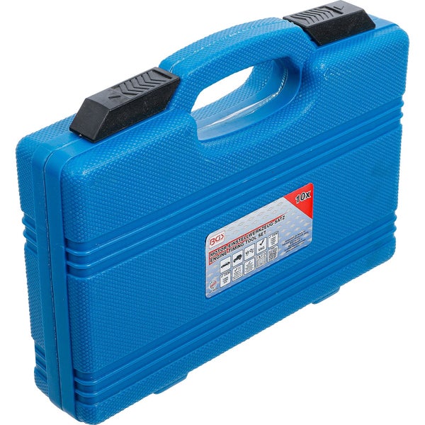 Blauer Werkzeugkoffer für Motor-Einstellwerkzeugsatz