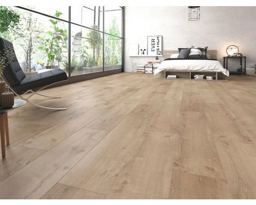 Laminat 8.0 Eiche braun grau wasserressistent