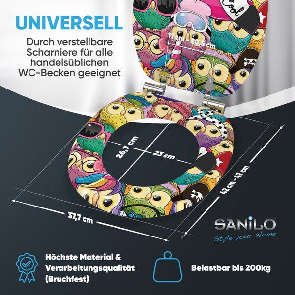 WC-Sitz mit Absenkautomatik Owl