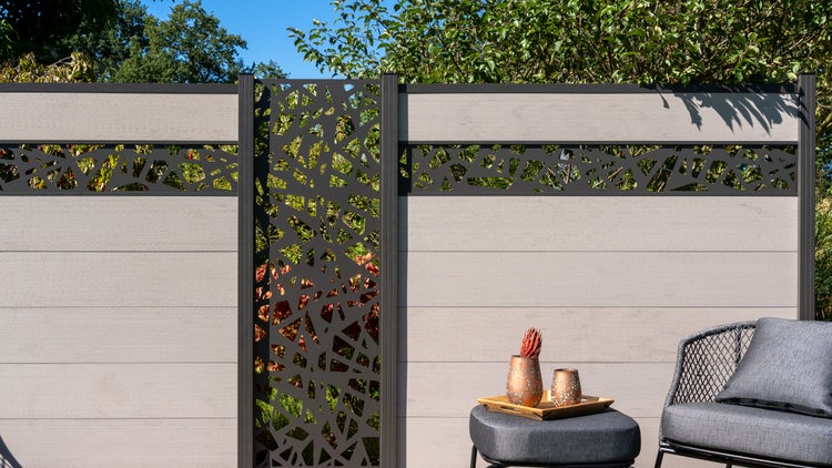 GartenLand Designelement Scalea ca. 60x174 cm Aluminium Anthrazit