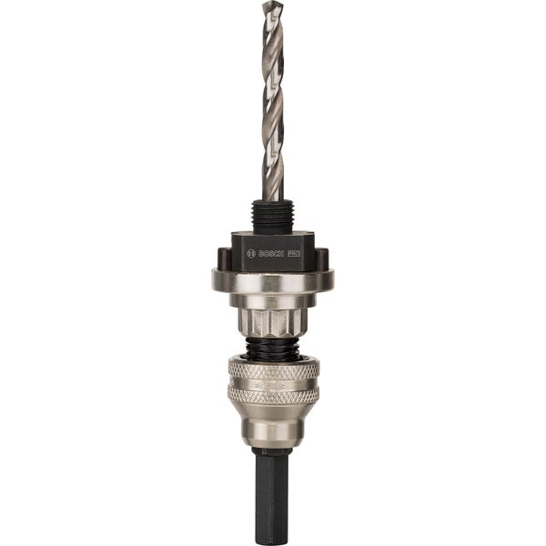 Bosch PRO Q-Lock Aufsteckhalter Sechskant-Aufnahme für Quick Change-System für Lochsägen Sechskant 9,5 mm - 2609390589