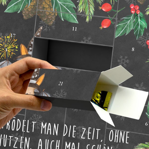 Mr. & Mrs. Panda Befüllbarer Adventskalender Fledermaus Zauberer - Schwarz