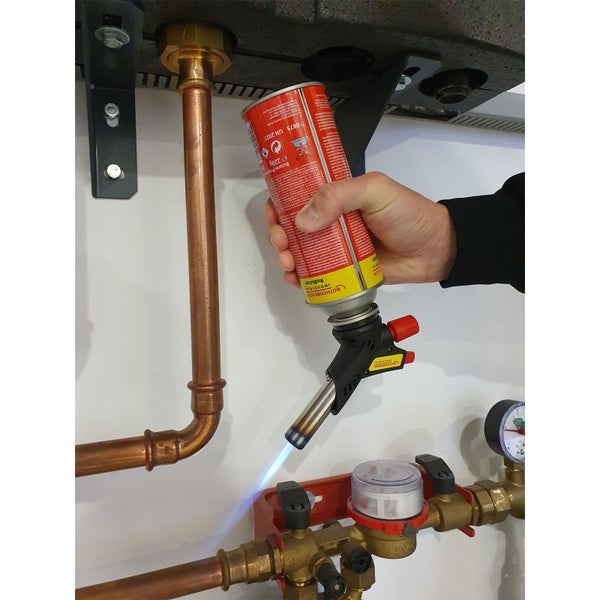 ROTHENBERGER Industrial Gasbrenner RS 220 Set inklusive 2x RoButan Gaskartusche 220 ml - 1000003307