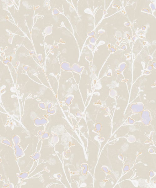 Masureel Tapete Blumen Beige - 53 cm x 10.05 m - 631982