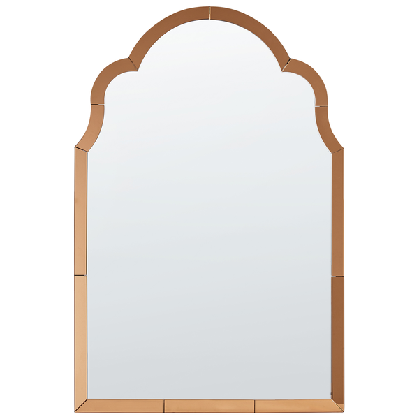 Wandspiegel NORVILLE 60 cm 89 cm Kupfer
