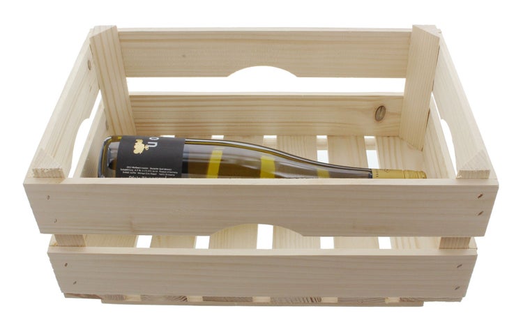 FRANK FLECHTWAREN | Holz-Steige Natur, HOLZ, 39 x 26 x 16 cm