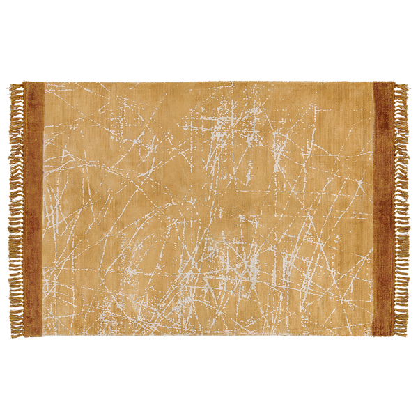 Teppich HANLI Orange 160 x 230 cm Viskose