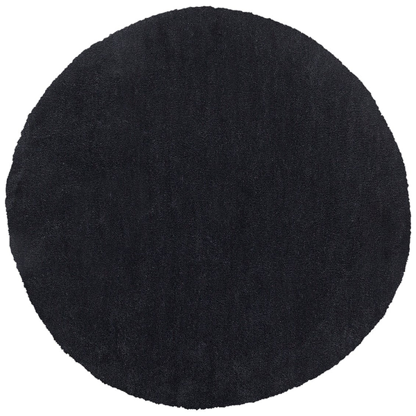 Zottelteppich DEMRE Schwarz ø 140 cm