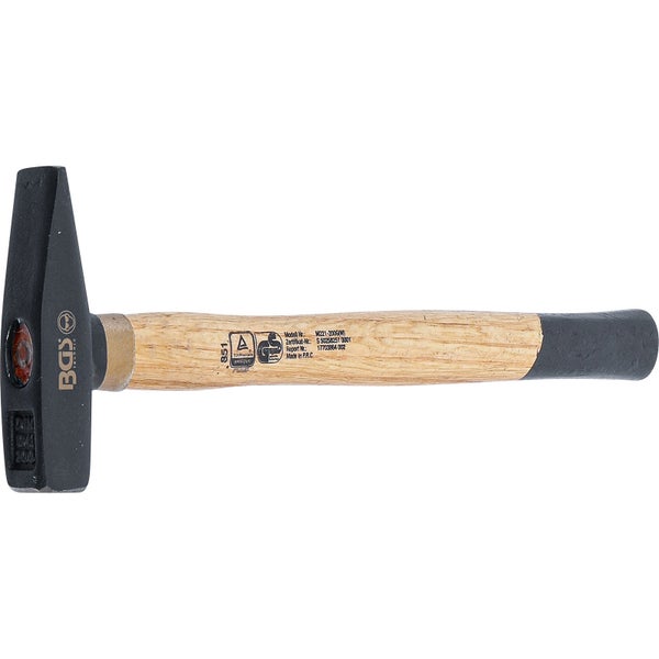 BGS technic Schlosserhammer mit Holzstiel