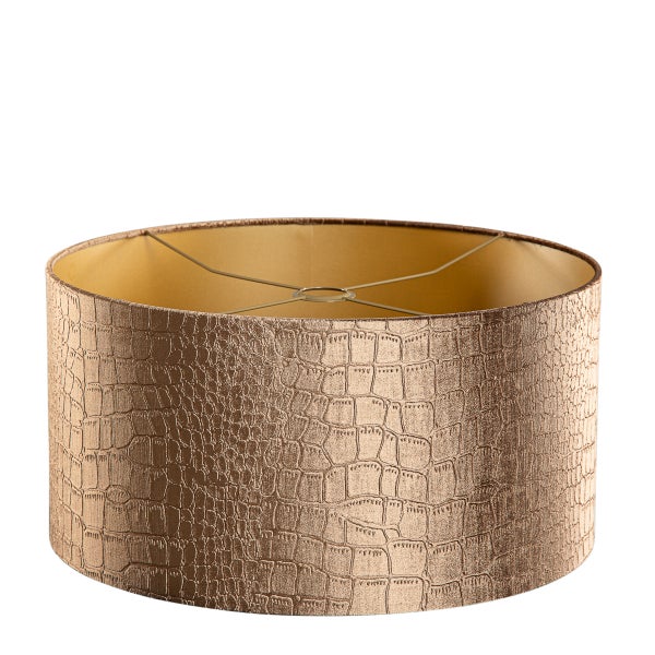 Lampenschirm mit Krokodilmuster