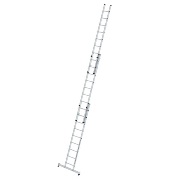 PROREGAL Mehrzweckleiter 3-Teilig mit Traverse 3 x 9 Sprossen