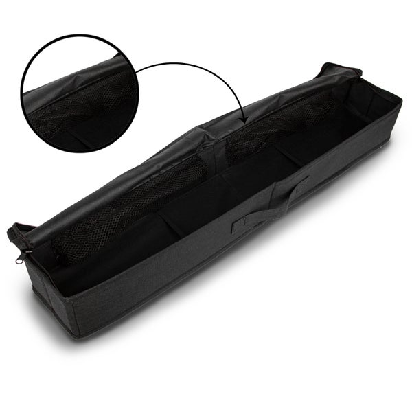 BigDean Geschenkpapier Aufbewahrung Geschenkpapier Organizer Aufbewahrungstasche Geschenkpapier Aufbewahrung Geschenkpapierrollen – mit 2 Netztaschen + verstärkter Boden und Seitenwände