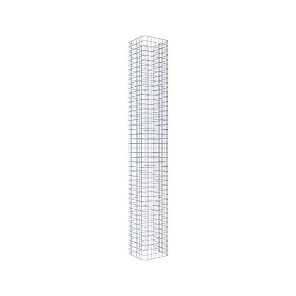 Gabionensäule 32 x 32 cm MW 5 x 5 cm eckig - Höhe: 2,30 m