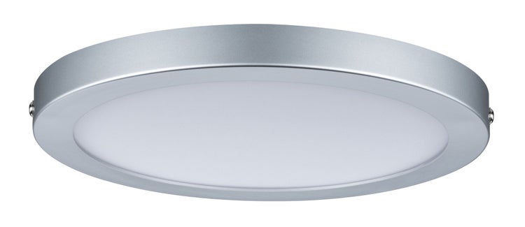 LED Panel Atria rund 220mm 14W 1150lm 2700K Chrom matt dimmbar