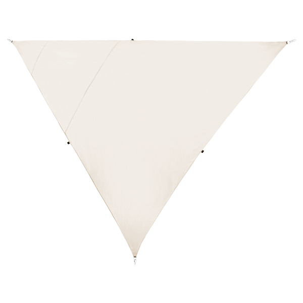 Sonnensegel LUKKA 300 cm 300 cm Cremeweiß