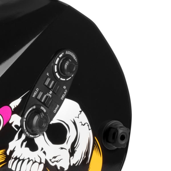 STAHLWERK Automatik Schweißhelm ST-990 SE Sonderedition Bones Real Colour