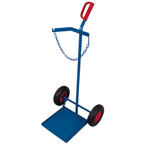 Sackkarre mit zwei Rädern und Haltekette