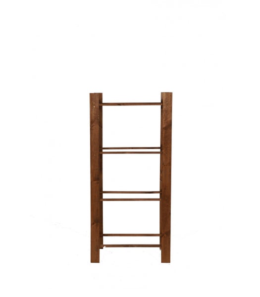 PROREGAL Getränkekistenregal Pinepeak HxBxT 149 x 70 x 38,8 cm Für 4 Kisten Kiefernholz Braun