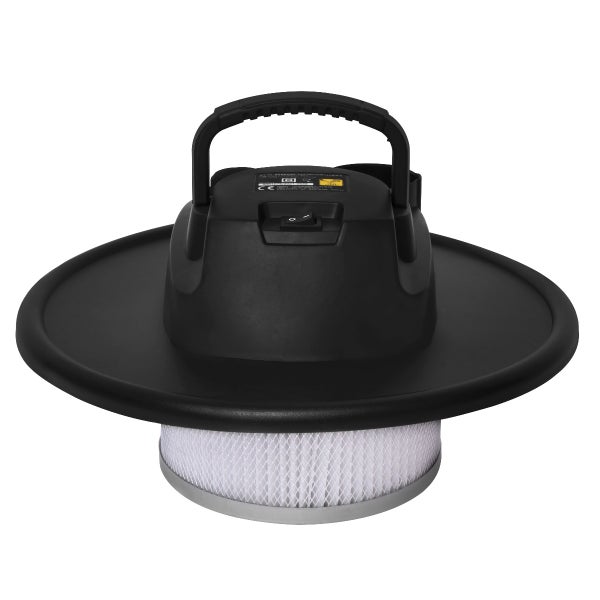 VONROC Aschesauger 1600W - Tank mit 20L, 3M Netzkabel, 1,2M Schlauch und Düse aus Aluminium - für Kamin, Feuerstelle, Grill und Werkstatt