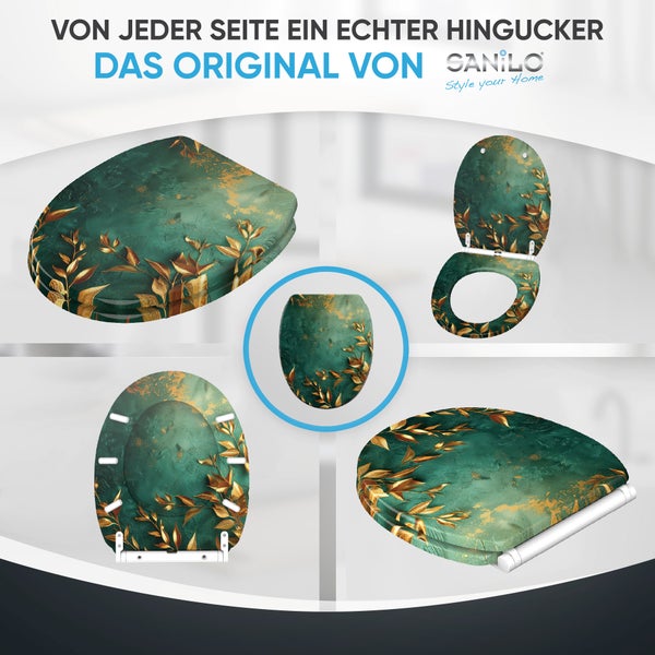 WC-Sitz mit Absenkautomatik & Top Fix Greego