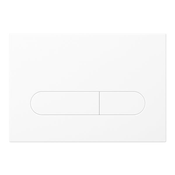 Betätigungsplatte für Spülkästen mit zwei Tasten