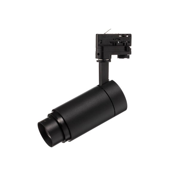 Arcchio LED Stromschienenstrahler Nanna in Schwarz aus Aluminium (1 flammig, ) Arbeitszimmerleuchte