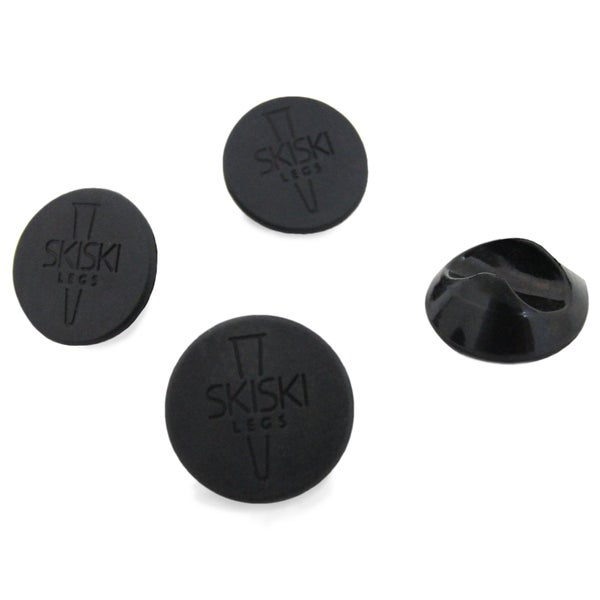 Haarnadelbeine - 2 Zinken - 40.6 cm hoch - 12mm stark - Schwarz