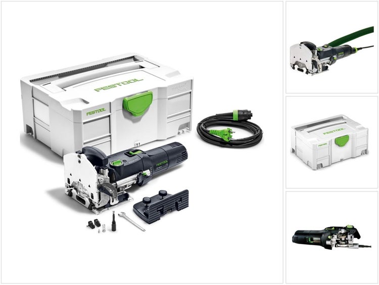 Festool DF 500 Q-PLUS Dübelfräse Domino 420 W im Systainer mit Zubehör ( 574325 )