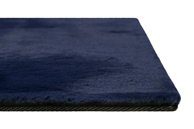 Teppich Dunkelblau kuschelig & flauschig Vita Homie Living 160x230 cm