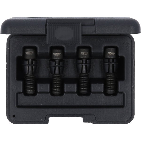 KS Tools Felgenschloss-Satz im geöffneten Koffer