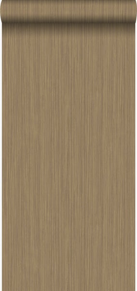 Origin Wallcoverings Tapete feine Streifen Kupferbraun - 53 cm x 10.05 m - 346620