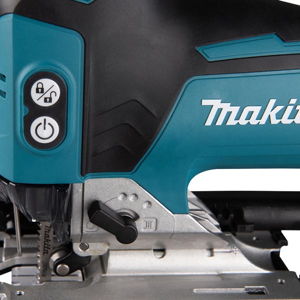 Makita DJV181RTJ Akku-Pendelhubstichsäge 18V inkl. Schnellladegerät DC18RC und 2x Akkus BL1850B 5,0 Ah im MAKPAC - DJV181RTJ