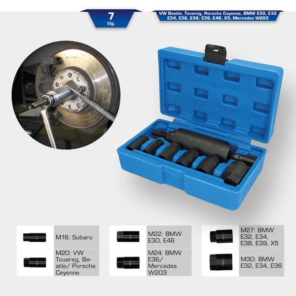 BRILLIANT TOOLS Antriebswellen-Einzieher-Satz  - BT671050