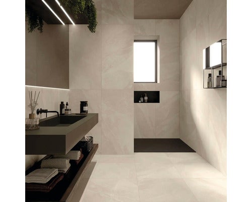 Wand- und Bodenfliese Time stone sabbia 60x120cm