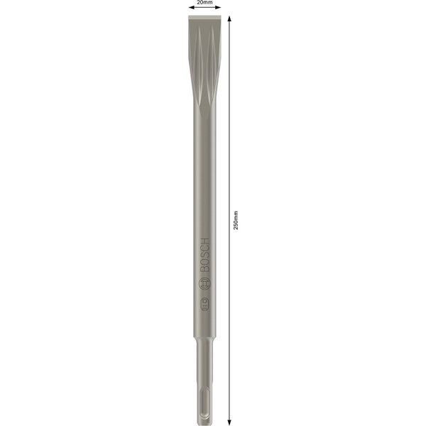 Bosch PRO SDS plus-5C Flachmeißelset 20 x 250 mm - 2607019052