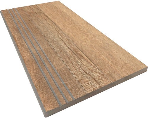 Stufenplatte abgerundet Ultra Wood 30x60 cm