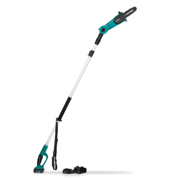 VONROC Hochentaster Teleskop Kettensäge Akku - Astschere Baumschere mit Teleskopstiel 20V - 200 bis 260cm - Inkl. 4Ah Akku und Ladegerät